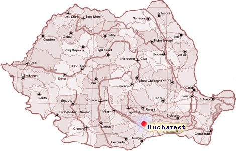 map of romania. Map Of Romania, Romania Map